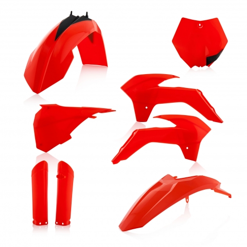 KIT PLÁSTICOS COMPLETO ACERBIS KTM SX 85 2014 - 2017 LARANJA FLUO